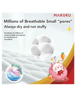 MAKUKU Comfort Fit Tape Diapers - Size 2 (4-8kg) | 2-3 months | 240 Pieces  - Image 4