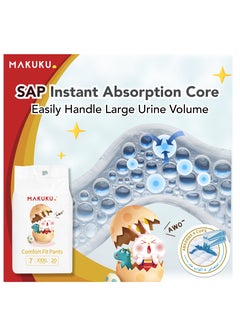 MAKUKU Comfort Fit Tape Diapers - Size 2 (4-8kg) | 2-3 months | 240 Pieces  - Image 2