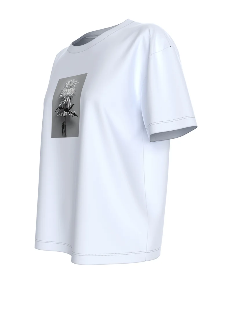 كالفن كلاين جينز Graphic Crew Neck T-Shirt