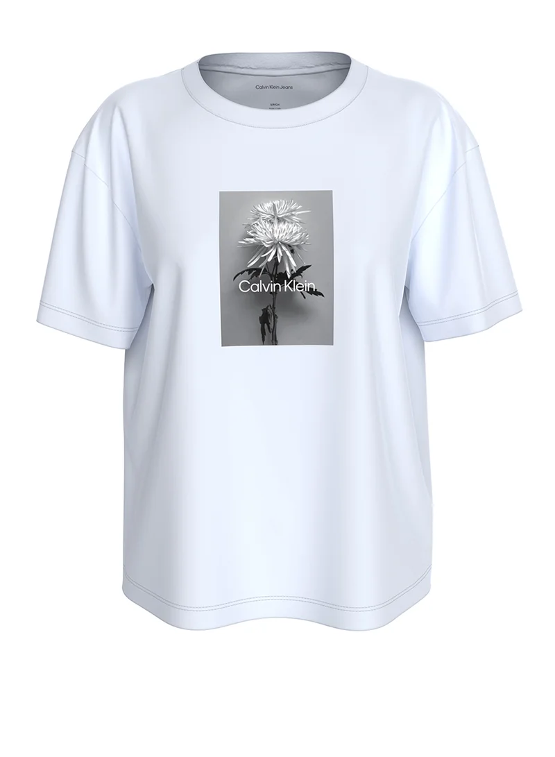 كالفن كلاين جينز Graphic Crew Neck T-Shirt