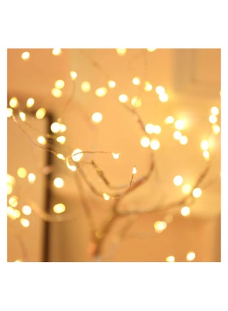 Night Light, Table Lamps Upgraded Copper Wire Tree Branch Decorative No Heat Lights, USB Battery Powered, 108 Warm White LED, Desk lamp for Home Decoration - view 5
