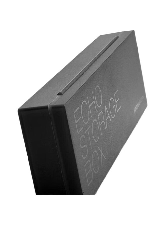 Kaco [Lowest Price Online] Kaco Stationery Box, Simple Design, Large Capacity For Students, Pencil Case, Instagram-Style Storage Box, Matte Black K1521 - Image 2