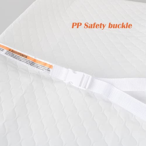 BBjixiang Baby Diaper Changing Table Pad with Waterproof Cover, Contour Changing Pad for Dresser Top 32”×16” - Image 5