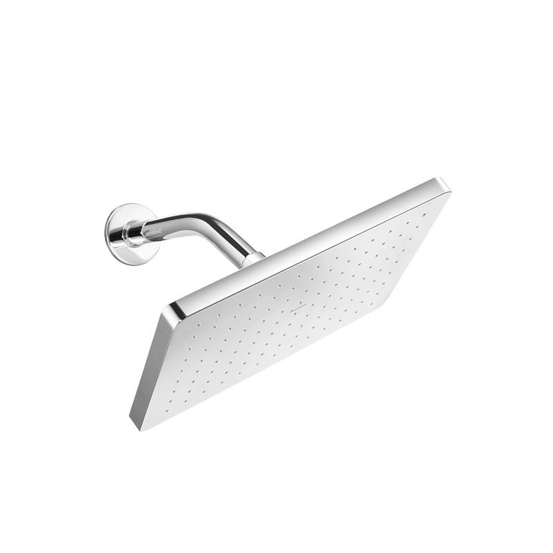 Parryware Comfort Flow Square Shower without Arm 250 x 170 x 15 mm for bathroom fixture For gentle and soothing flow - Image 1