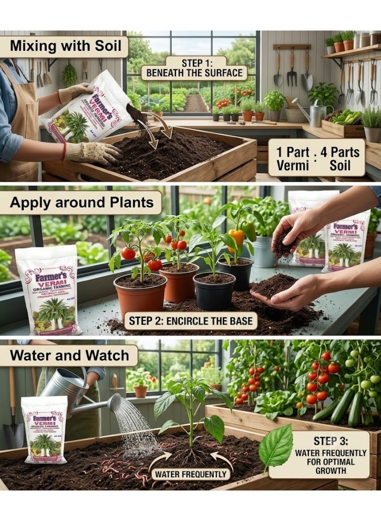 Farmer's Vermicompost for Organic Farming - Image 2