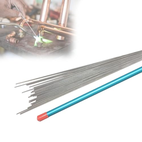 Cloud Fire 25 Sticks Cloud Fire Brazing Rods ，Silver Solder 15% ，9.84" x0.04"Silver Brazing rods for Brass welding Aluminum Tube Packaging - Image 1