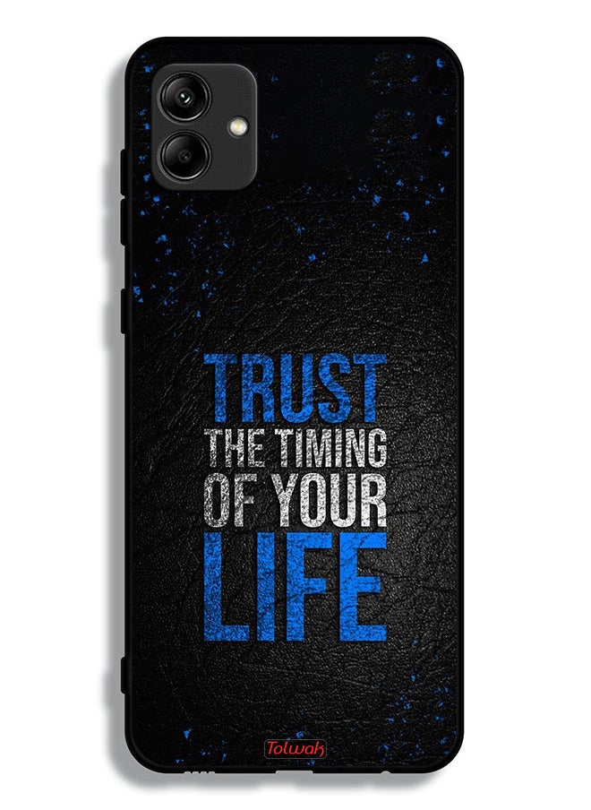Tolwak - Samsung Galaxy A04e Protective Case Cover Trust The Timing Of Your Life - Image 1