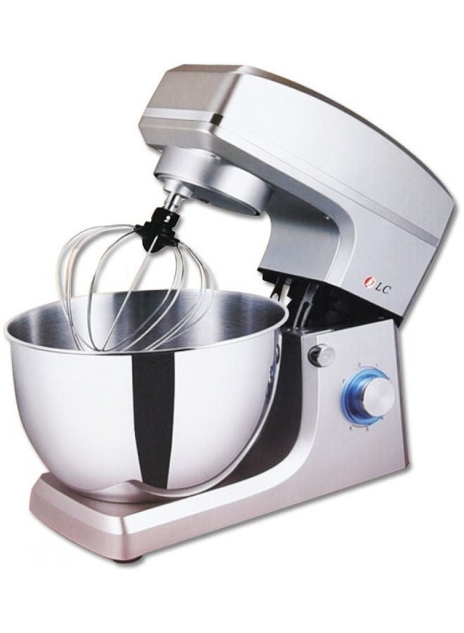 D L C Electric Stand Mixer 8L 1200W Stainless Steel Bowl - Image 1