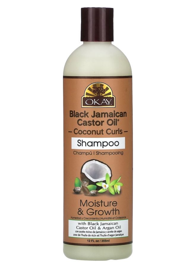 Black Jamaican Castor Oil Coconut Curls Shampoo 12 fl oz (355 ml)