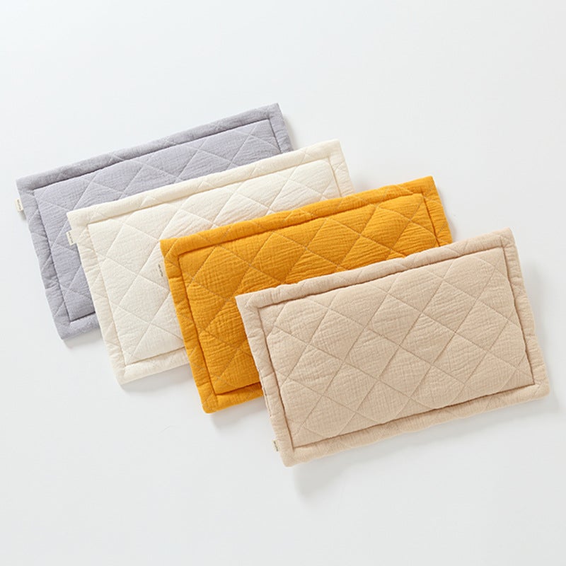 Children'S Special Baby Pillow Cotton Gauze Kindergarten Pillow Newborn Baby Shaped Pillow Breathable Cotton Clip - Image 3
