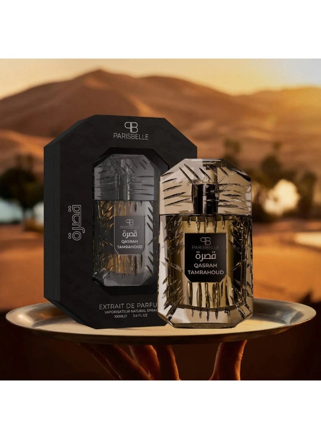 Parisbelle Paris Belle Tamrahoud Eau De Parfum 100ML Unisex Oriental Oud Leather Long Lasting Perfume - Image 3