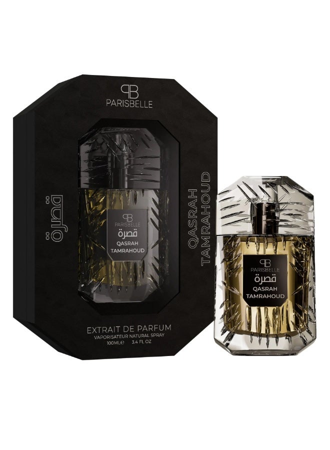 Parisbelle Paris Belle Tamrahoud Eau De Parfum 100ML Unisex Oriental Oud Leather Long Lasting Perfume - Image 2
