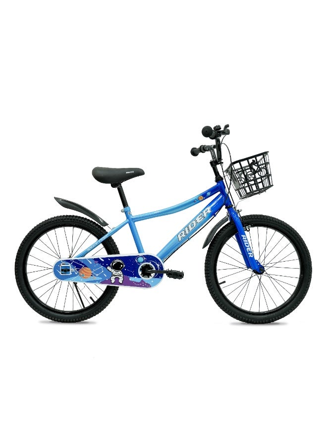 Vego Elgo Mountain Bike || 20 Inch Wheel Size||For Unisex Kids || Adjustable Seat || Rider 100% Assembled || Blue - Image 1