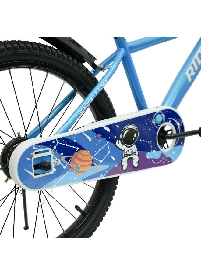 Vego Elgo Mountain Bike || 20 Inch Wheel Size||For Unisex Kids || Adjustable Seat || Rider 100% Assembled || Blue - Image 3