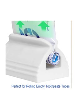Generic Rotating Tube Toothpaste Squeezer, Multi Bench Toothpaste Holder, Manual Rotating Toothpaste Dispenser for Bathroom, Saving Toothpaste Facial Cleanser (Green)  - Image 5