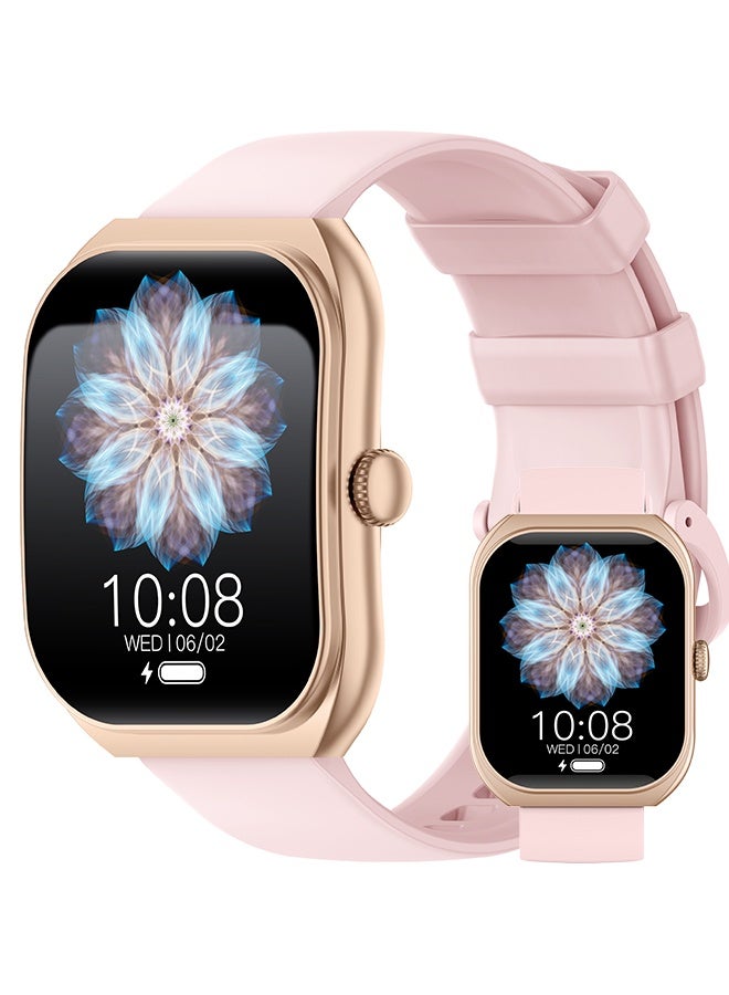 رولستيمي ساعة رياضية ذكية جديدة لعام 2025 ، شاشة لمس كاملة عالية الدقة مقاس 2.01 بوصة ، اتصال لاسلكي ، وجه ساعة مخصص ذاتي الصنع ، رياضي يومي مقاوم للماء ، مساعد صوتي ، أوضاع رياضية متعددة ، آر تي زد 172 - Image 1