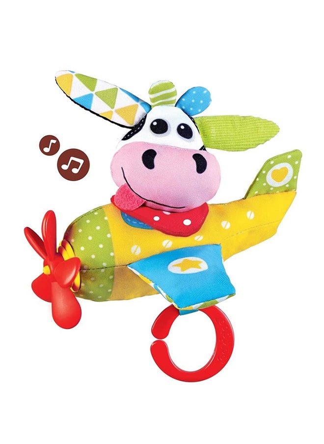 Yookidoo - Yookidoo Tap 'N' Play Musical Plane - Interactive Baby Toy for 0 Months and Up, Multi-Textured Adventure on the Go, Multicolored - Image 1