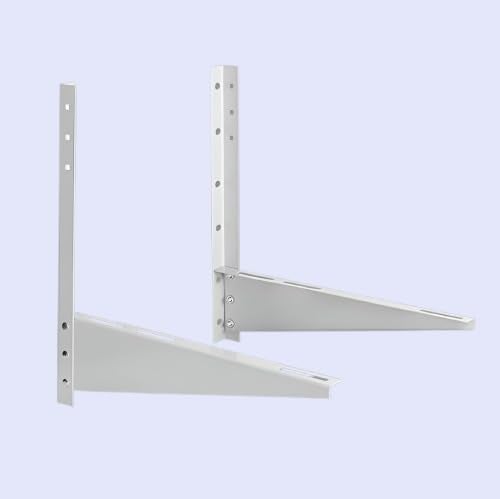 HeavyDuty Split AC Outdoor 24 Inches Wall Mounting Bracket Iron Construction 4 Sizes with Installation Hardware  - Image 3