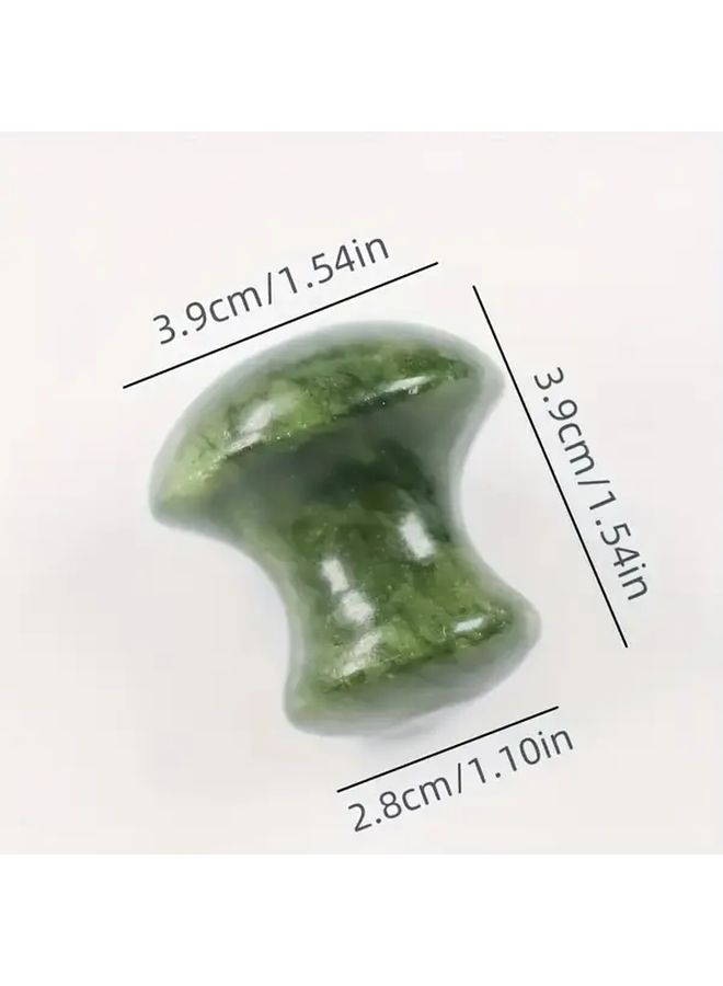 Gua Sha Massage Tool Mushroom Stone for Eye Face Neck Care Handheld Smooth Beauty Relaxing - Image 3