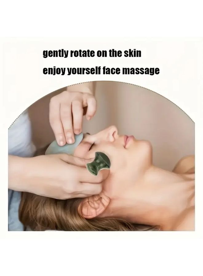 Gua Sha Massage Tool Mushroom Stone for Eye Face Neck Care Handheld Smooth Beauty Relaxing - Image 4