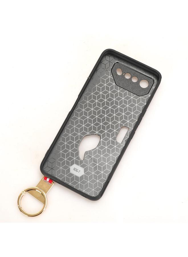 S-TOP Case For Asus ROG Phone 7 / ROG7 Wristband Leather Back Phone Case - Image 3