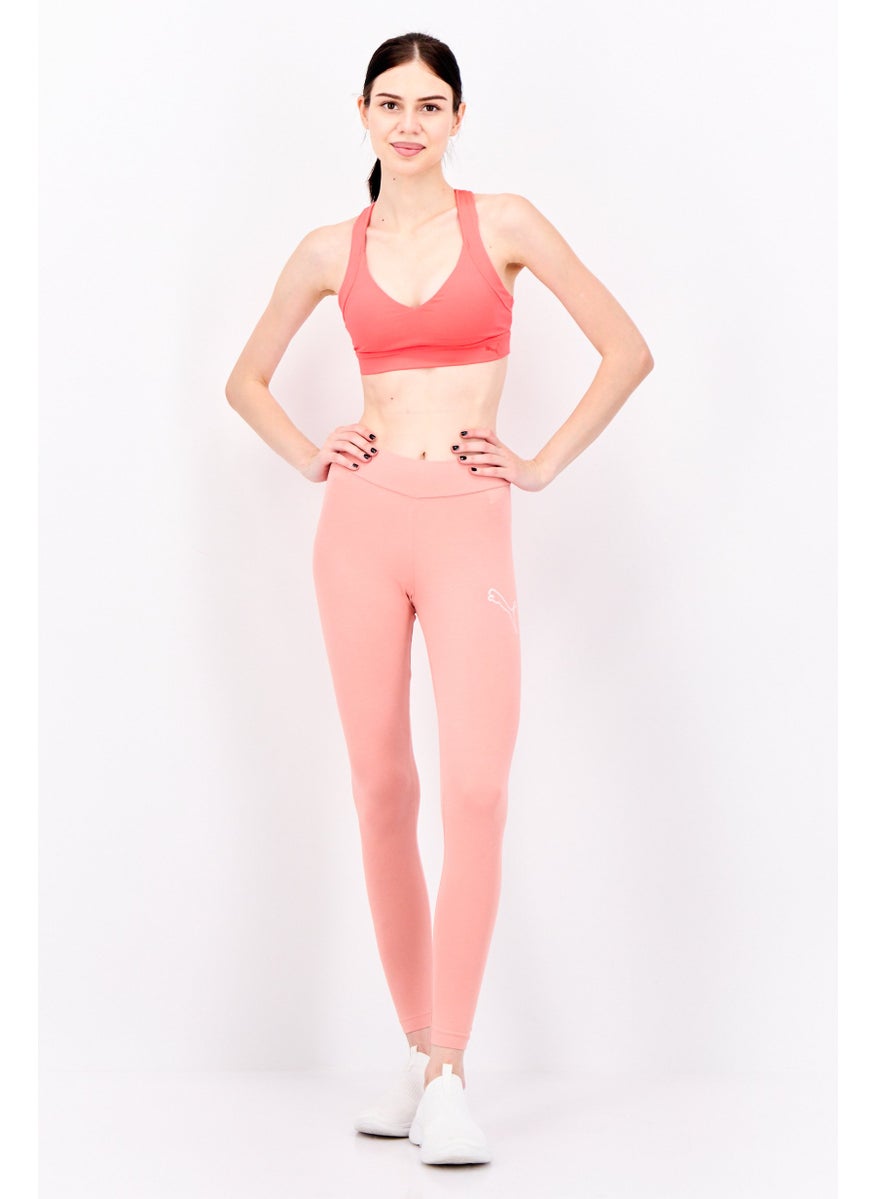 PUMA Women Tight Fit Training Tights, Blush Pink  - Image 4