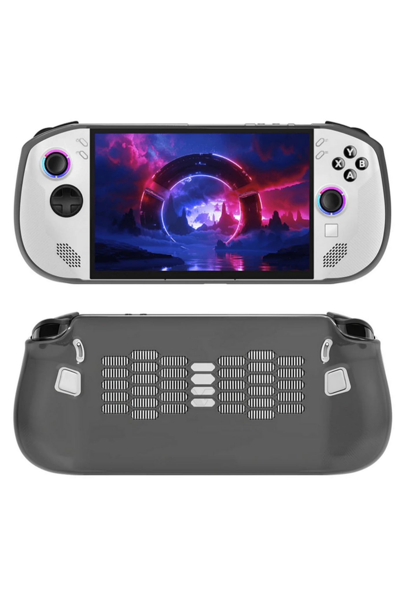 1PCS Soft TPU Protective Cover Case for Lenovo Legion Go S Gaming Handheld Ergonomic Shockproof Grip Case with Anti Slip Design Perfect Accessories for Gamers