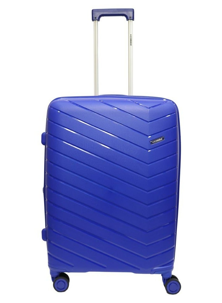 ستارجولد مجموعة حقائب سفر بعجلات دوارة 360 درجة من البولي بروبيلين، مصنوعة من 3 قطع، مع قفل إدارة أمن النقل (TSA)، مقاس 20/24/28 بوصة - Image 2