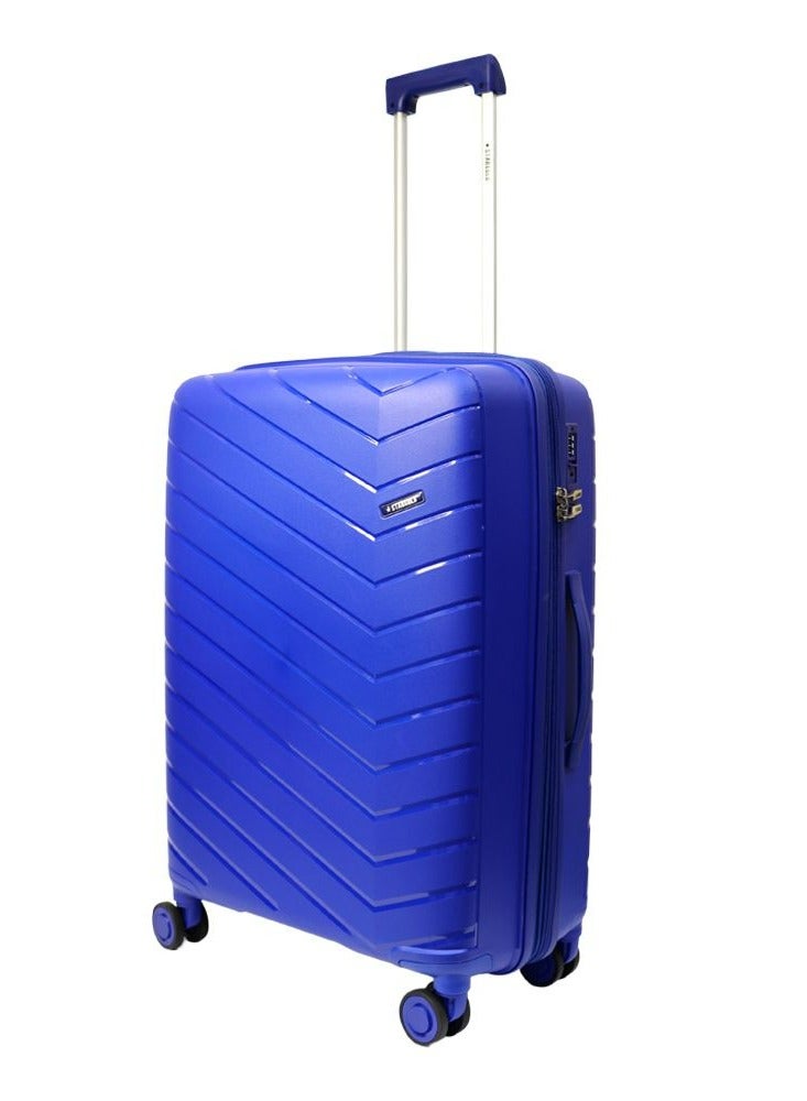 ستارجولد مجموعة حقائب سفر بعجلات دوارة 360 درجة من البولي بروبيلين، مصنوعة من 3 قطع، مع قفل إدارة أمن النقل (TSA)، مقاس 20/24/28 بوصة - Image 3