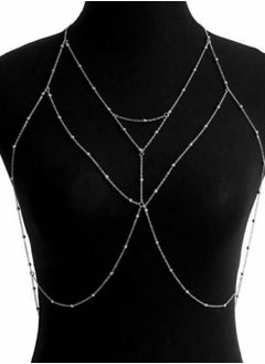 RA accessories Women's Unique  Body Chain slivery -Belly Chain  - Image 1
