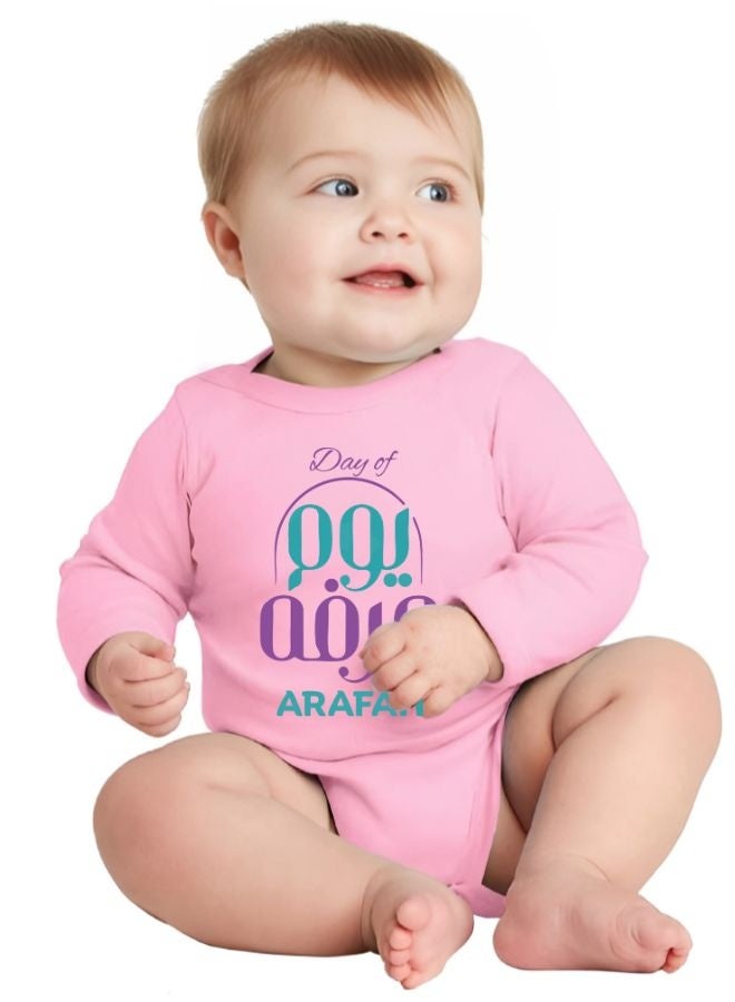 PRINTSHOP4ME Arafah Day Baby Romper|Long Sleeve Cotton Romper|Eid & Hajj Baby Outfit  - Image 2
