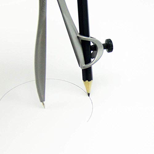 hand2mind Student Math Geometry Compass, Silver, Precision Tool for Geometry, Math, Drafting (Pack of 10) - Image 4