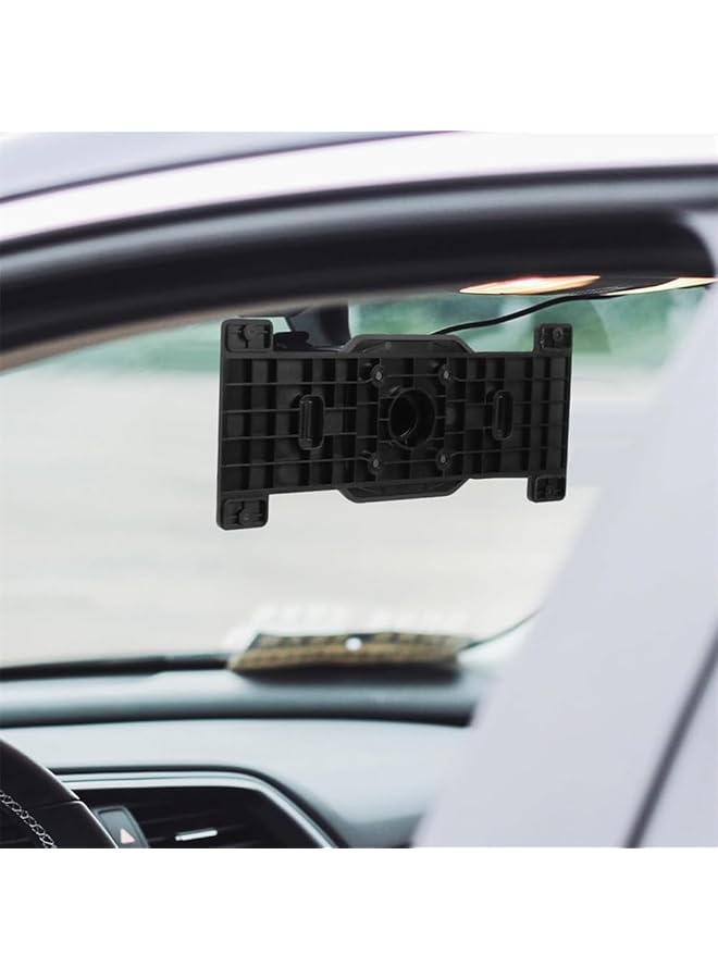 X Spring Rear View Mirror Back Plate Panel, Durable Aluminum Alloy Dash Cam Mount, Universal Fit For Car Camera Installation, Secure Alternative To Strap Mounts - Image 3