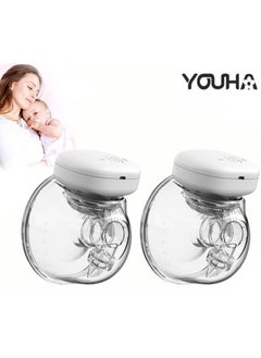 2 Pcs Wearable Breast Pump Hands Free Portable Electric Breast Cup 8oz/240ml BPA-free 3 Modes 9 Suction Levels Rechargeable Comfort Breastfeeding Milk Collector - pzsku/Z64F88152B5F936AA9E7FZ/45/_/1733392137/d4d4f12d-a6b4-4cd6-80d6-468da7243188