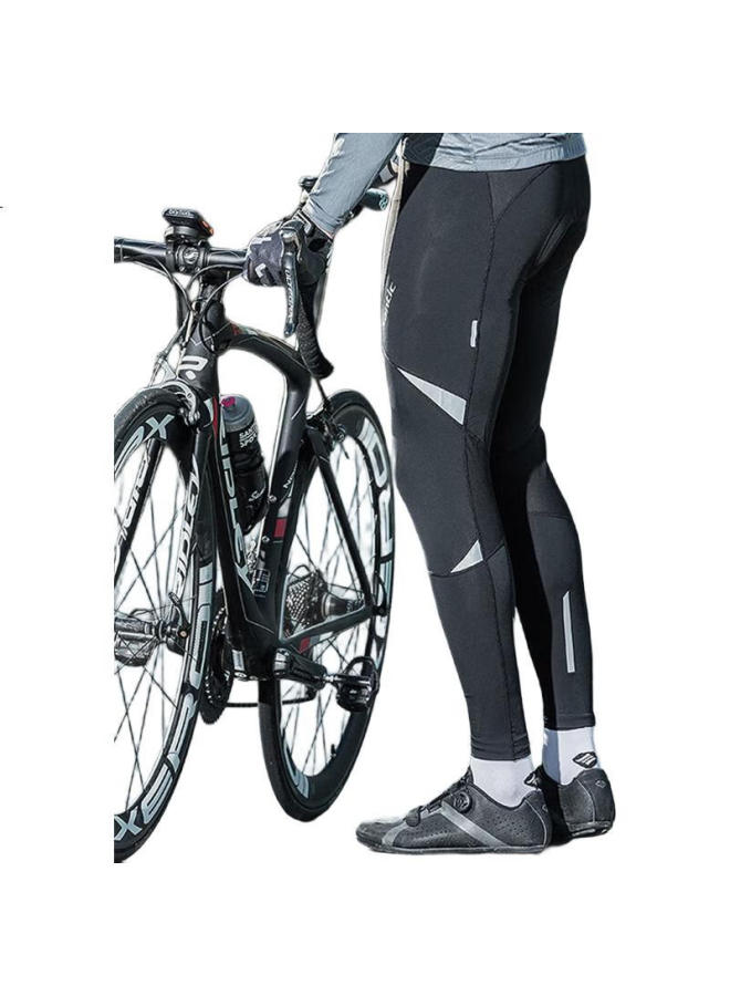 Sendik Sen Di Ke Spring And Summer Cycling Long Pants, Breathable Foam Seat, Bicycle Riding Suit Long Pants For Men [Dianshi], Black, L - Image 3