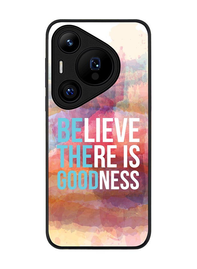 Stylizedd حافظة حواف سوداء متينة لهواوي بورا 70، حافظة مرنة رقيقة من المطاط مع حواف مضادة للسقوط - كن جيدًا - Image 1