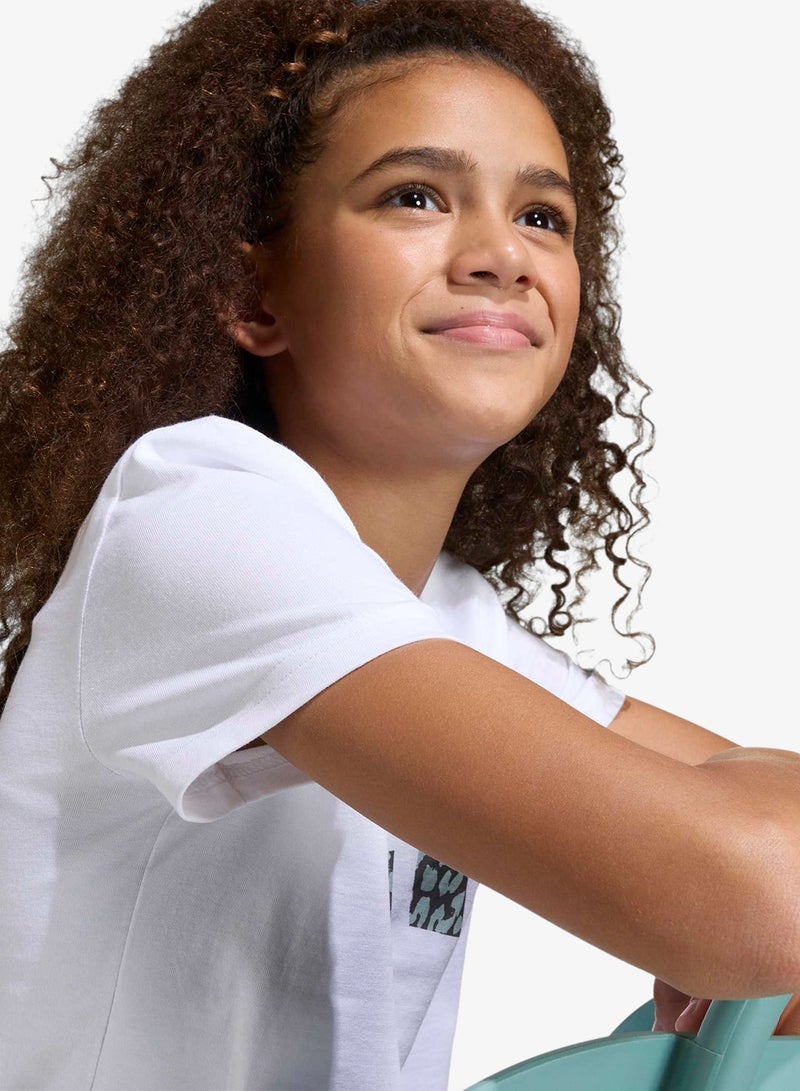 اديداس تيشيرت برسومات حيوانات للشباب - Image 4