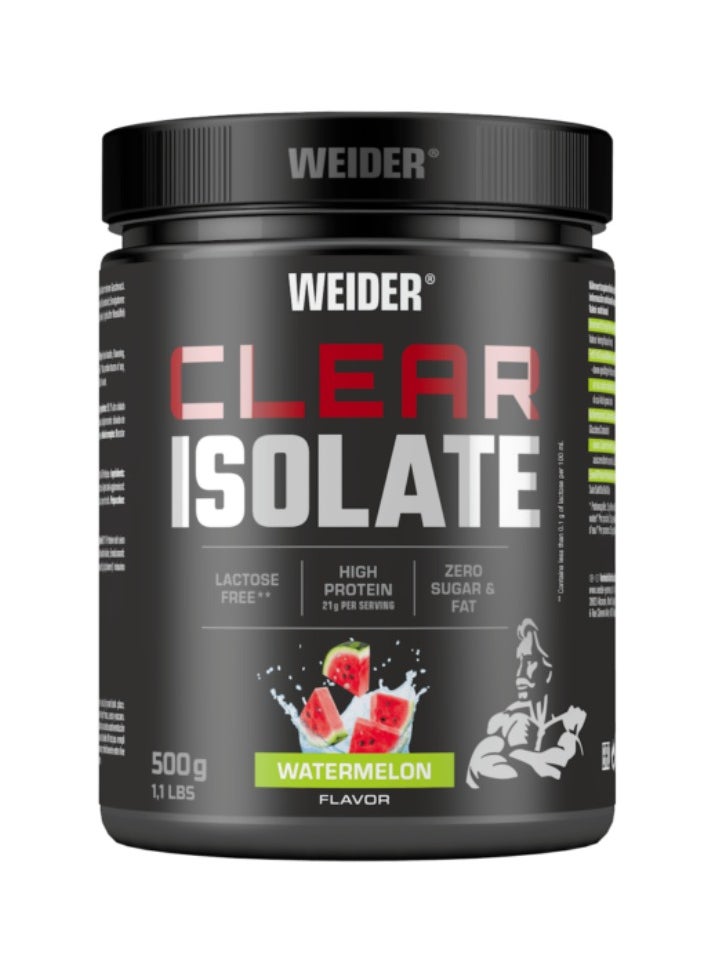 Weider Weider Clear Isolate 500g – Watermelon Flavor – Whey Protein Isolate  - Image 1