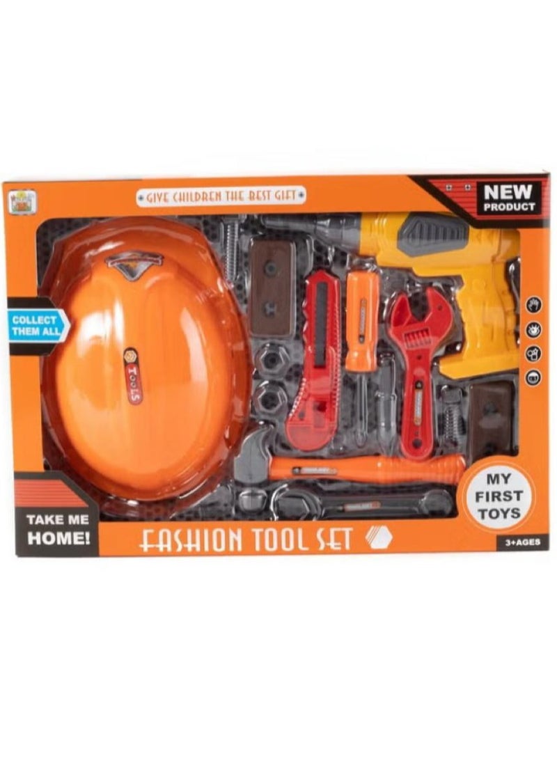 MARAH TOYS Engineer Kit and Imaginative Construction Tools Game Engineer toy with construction equipment  - Image 1