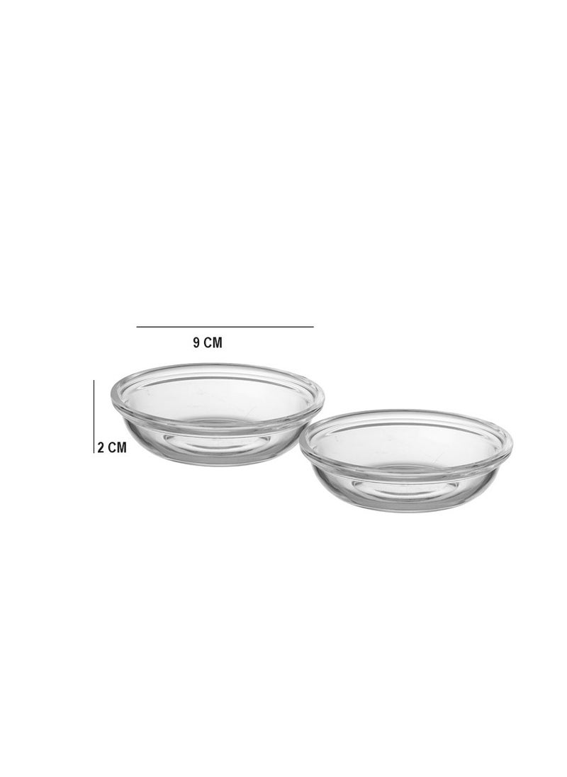Bin shihoon - A plate for the cores of transparent acrylic Clear 9x2 cm - Image 1