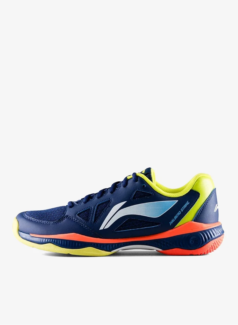 Li-Ning Bluettint/Sulphur Spring Li-Ning Halberd Strike Non Marking Badminton Shoes  | Best Price UAE