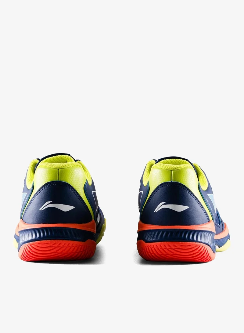 Li-Ning Bluettint/Sulphur Spring Li-Ning Halberd Strike Non Marking Badminton Shoes  | Best Price UAE