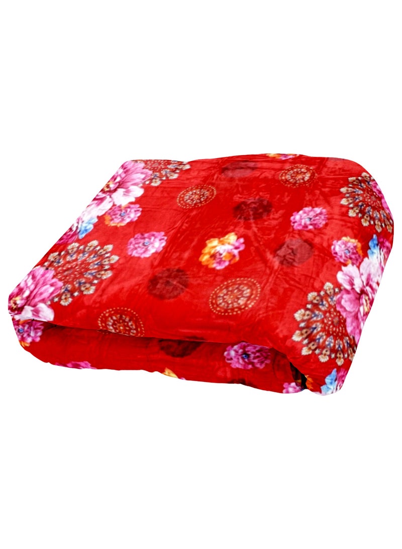 Stargold 1 Ply Premium Quality Blanket Made by 100% Polyester SPUN YARN Obtained from Virgin Polyester Which is Suitable for winter and Rainy Season  - Image 1