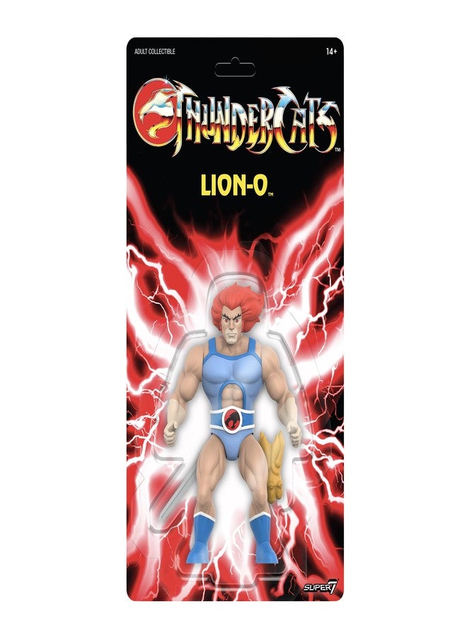 Super7 Vintage Thundercats Lion-O - 5.5" Thundercats Action Figure with Accessories Classic Cartoon Collectibles and Retro Toys - Image 1