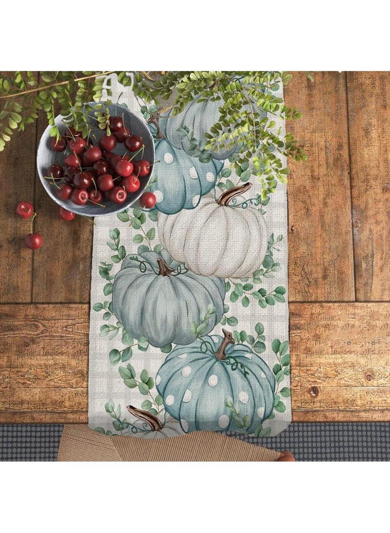 Y&D طاولة قهوة مزخرفة من الكتان لغرفة المعيشة، غطاء طاولة مزخرف - Image 1