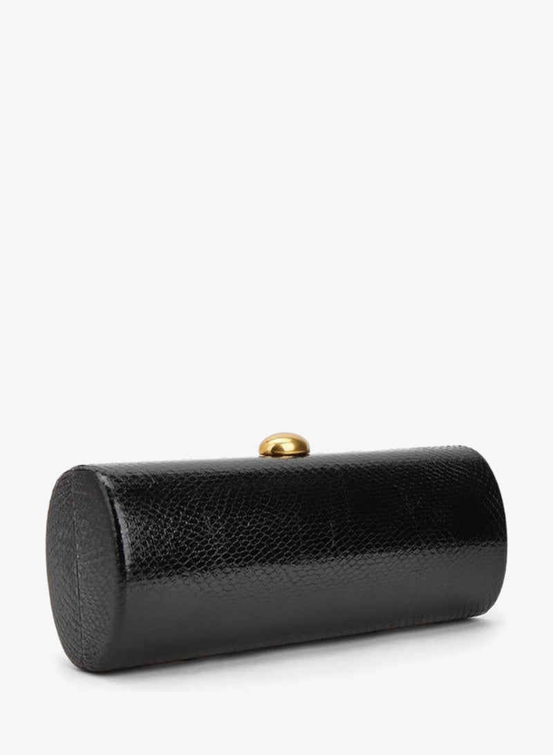 Celeste Textured Clutch Bag With Detachable Chain - Image 3