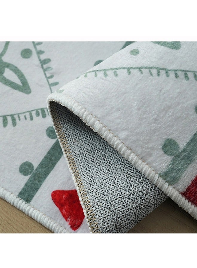 JCB CHIC سجاد غرفة المعيشة بساط غرفة المعيشة ， سجاد منطقة قابل للغسل 160x220 سم غير قابل للانزلاق حديث وناعم تجريدي لغرفة المعيشة مدخل غرفة النوم، نمط مطبوع - Image 2