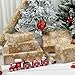 MAMUNU Christmas Wrapping Paper Roll Vintage Brown Kraft Gift Wrapping Paper Snowflake Gift Wrap Paper for Christmas Winter Holiday Birthday Party Great for Girls Boys Women Men17 Inch x 49 Feet - Image 4