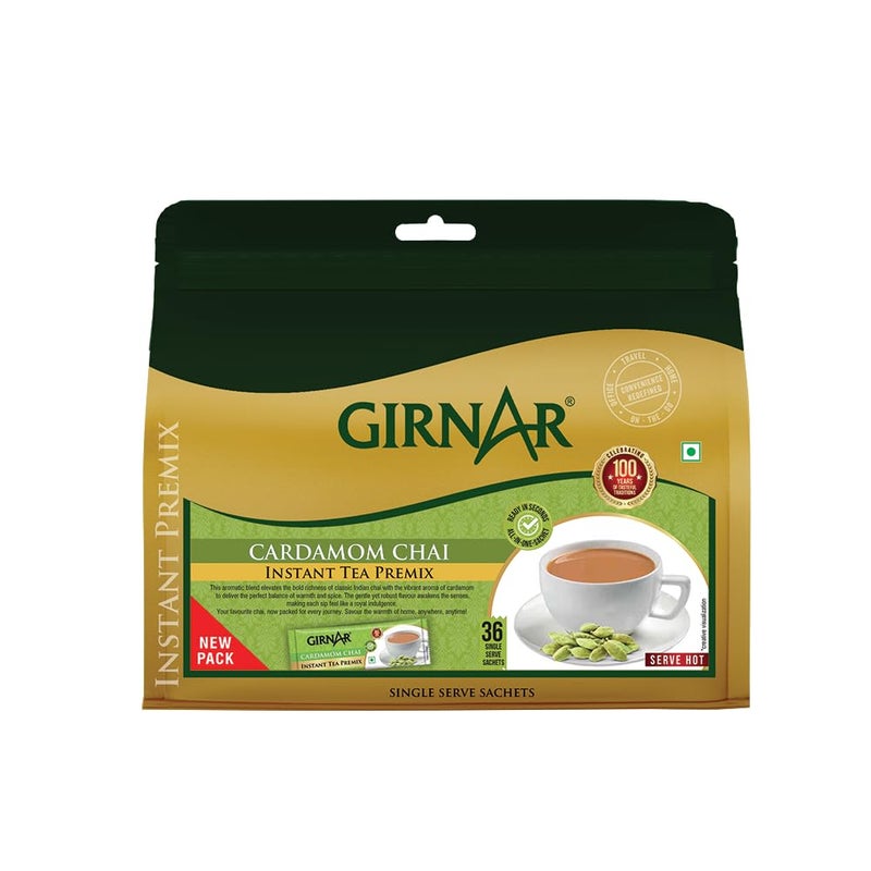 Girnar Instant Premix with Cardamom (36 Sachets) - Image 1