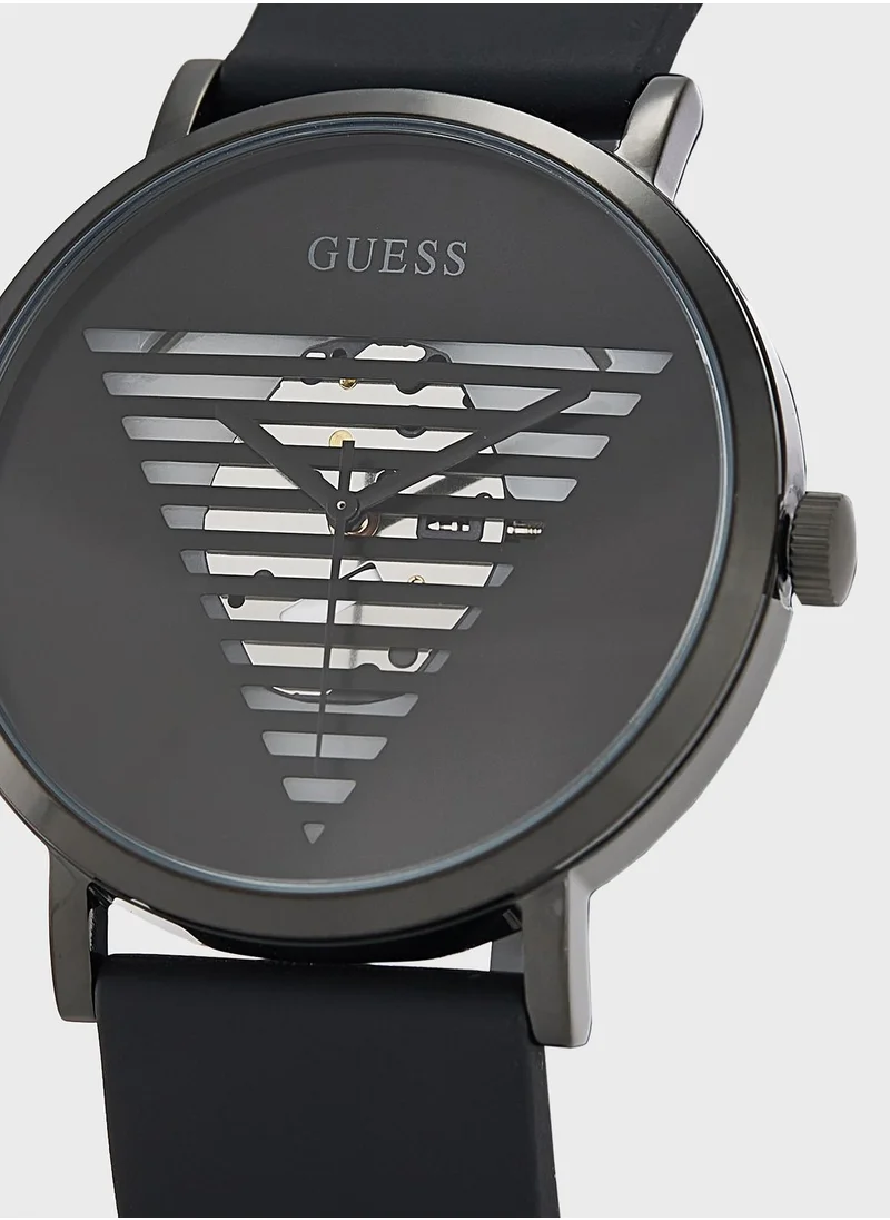 جس Gw0503G3 ساعة انالوج بحزام سيليكون